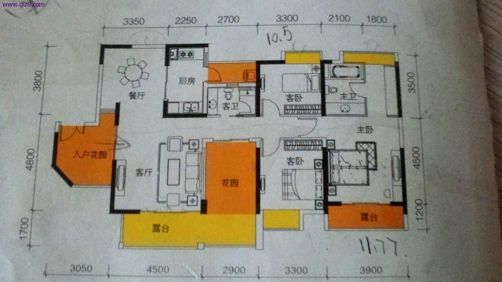 我家厨房和卫生间距离不远啊，咋那费材料呢