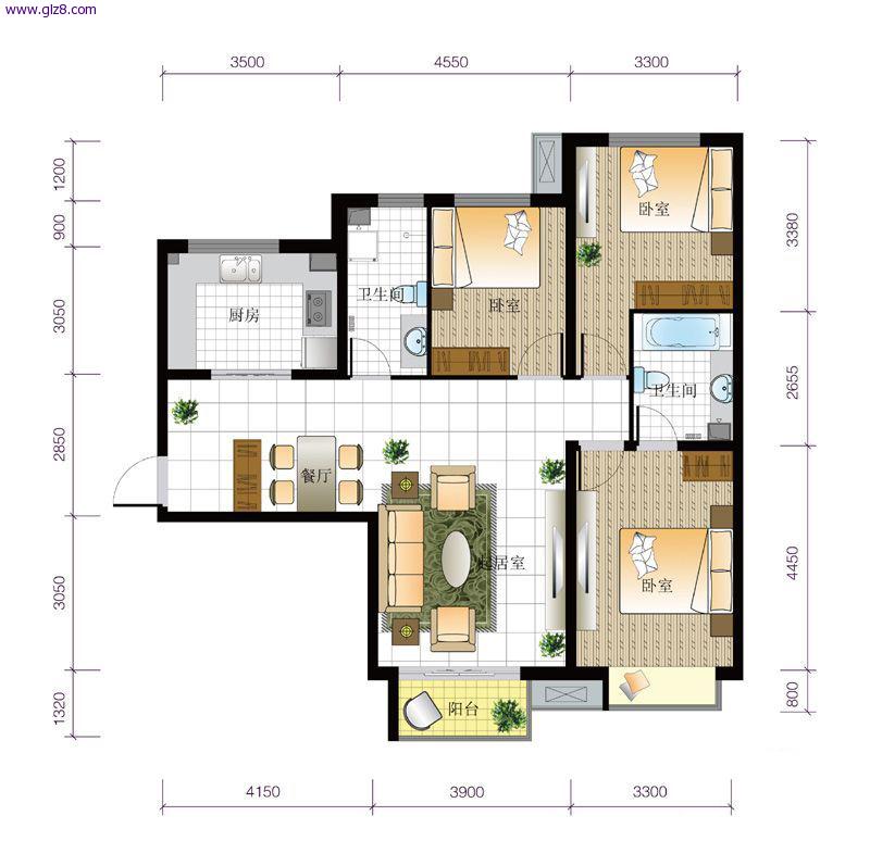这个是我家的户型图