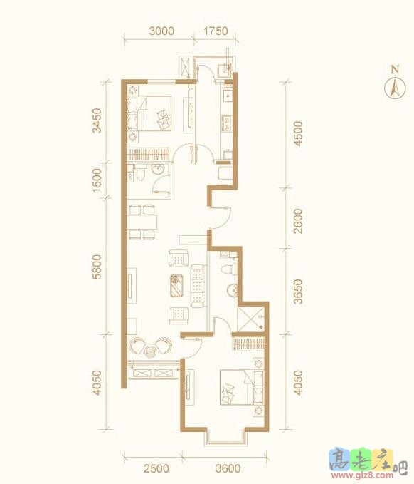 户型图准备装修