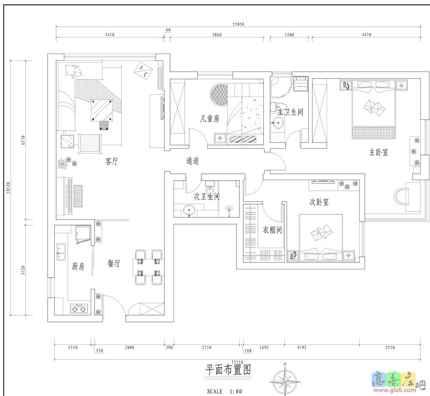 新的平面布置图