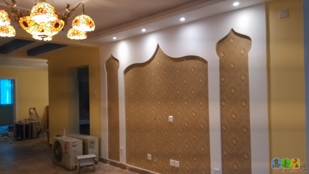 伊斯兰风格的背景墙