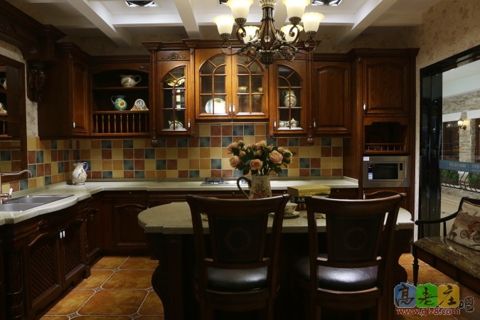 槿木坊橱柜 实木