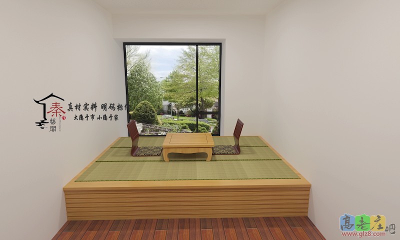 秦艺阁榻榻米--阳台一角