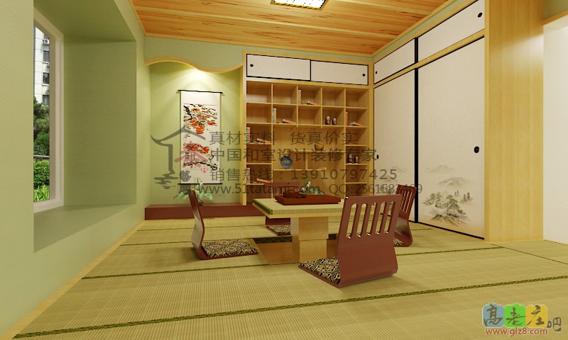 秦艺阁书房榻榻米
