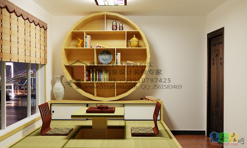 秦艺阁--茶室榻榻米