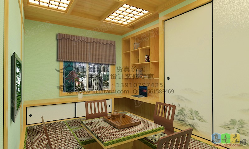 卧室榻榻米秦艺阁