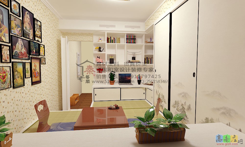 卧室榻榻米秦艺阁