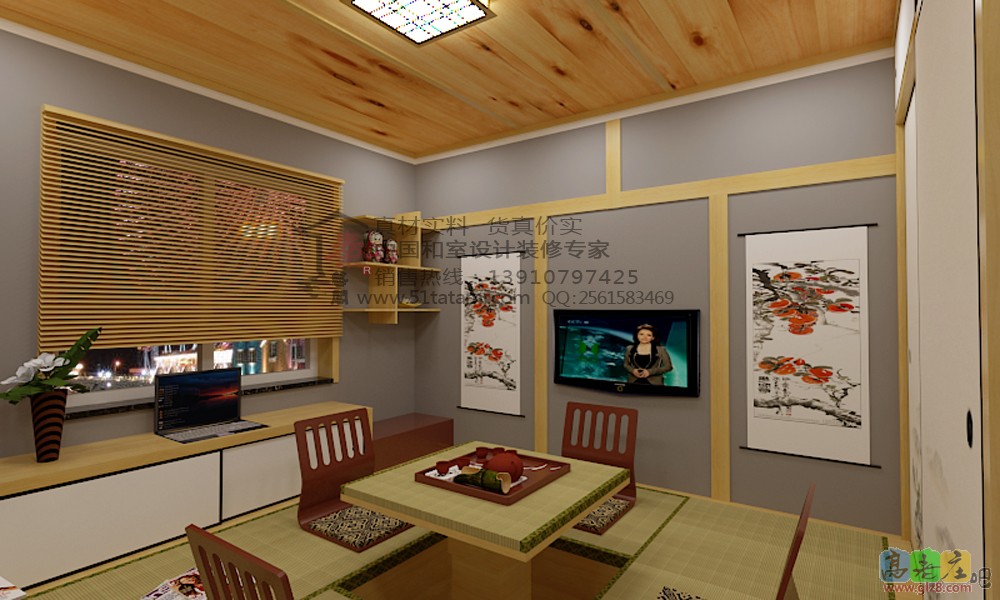 卧室榻榻米秦艺阁