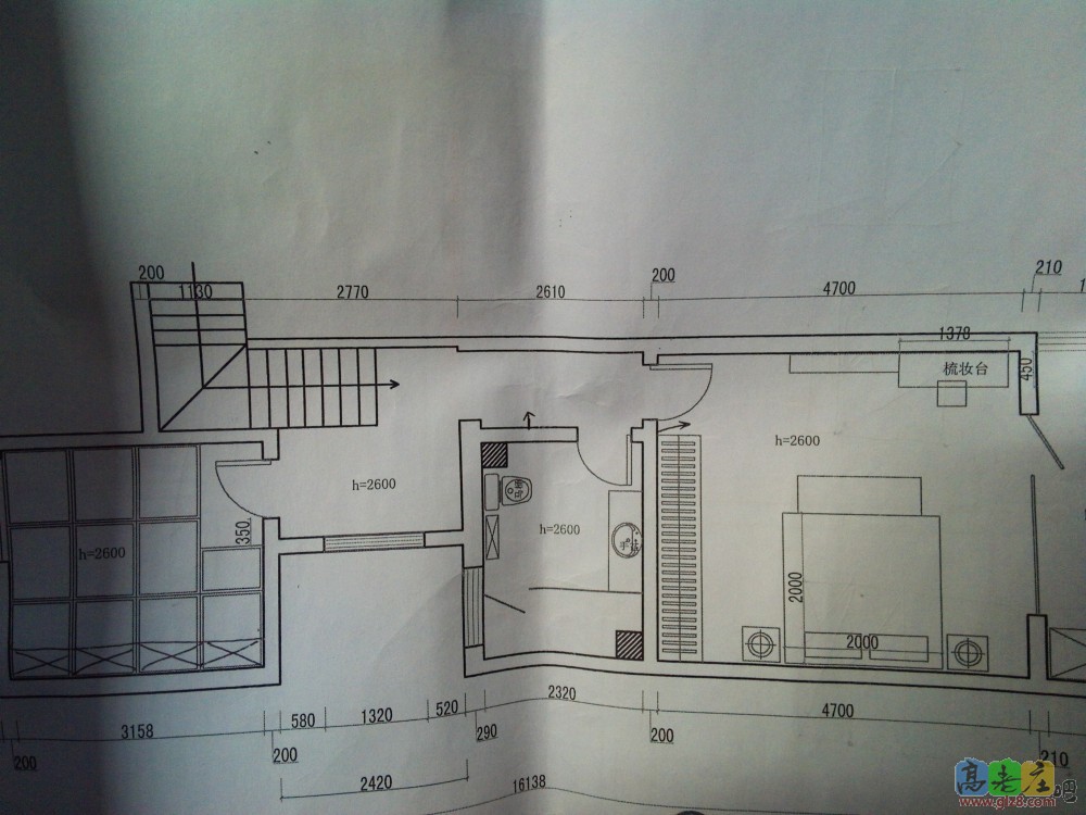平面图，看箭头