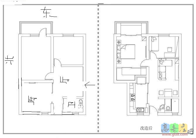 自己不会画，用得咱坛里的图