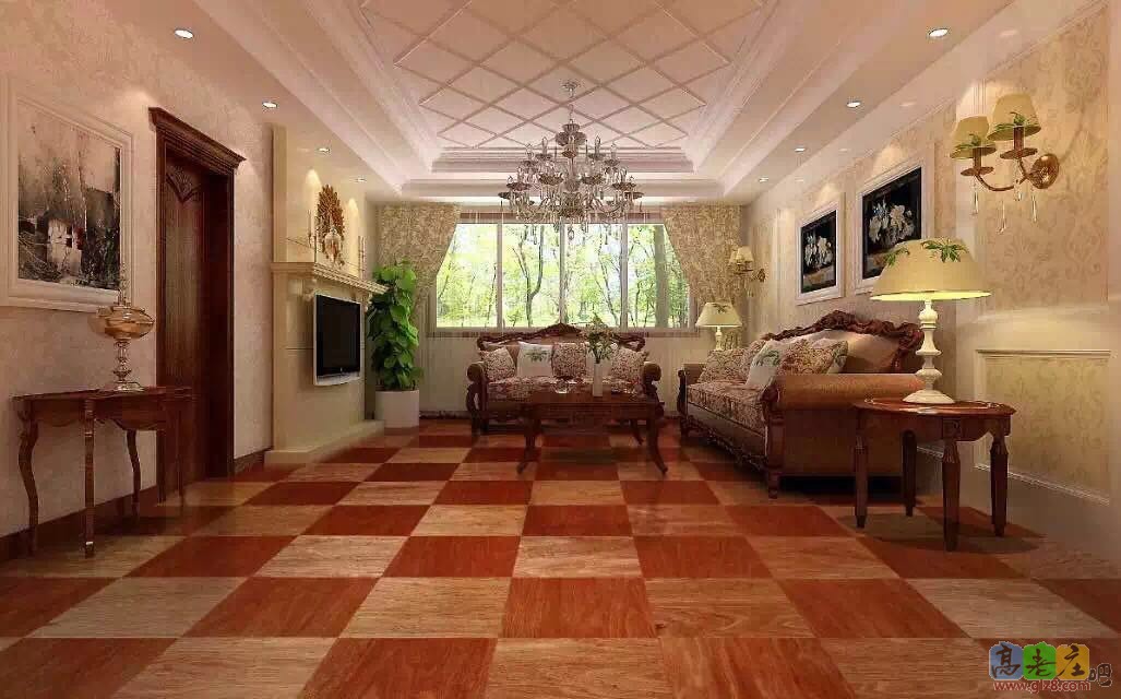 多层实木复合地砖