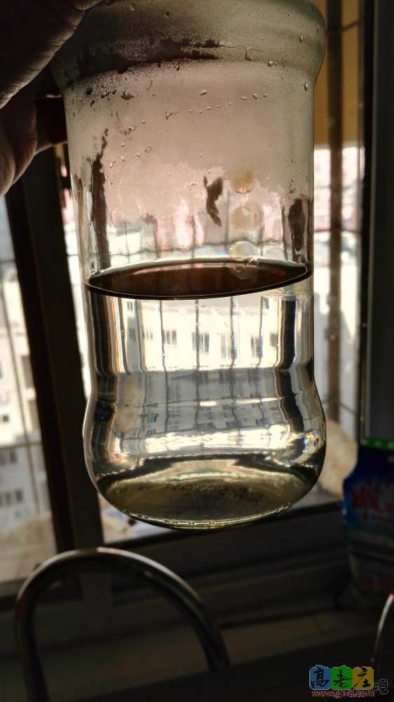 这是用家里普通自来水烧的开水