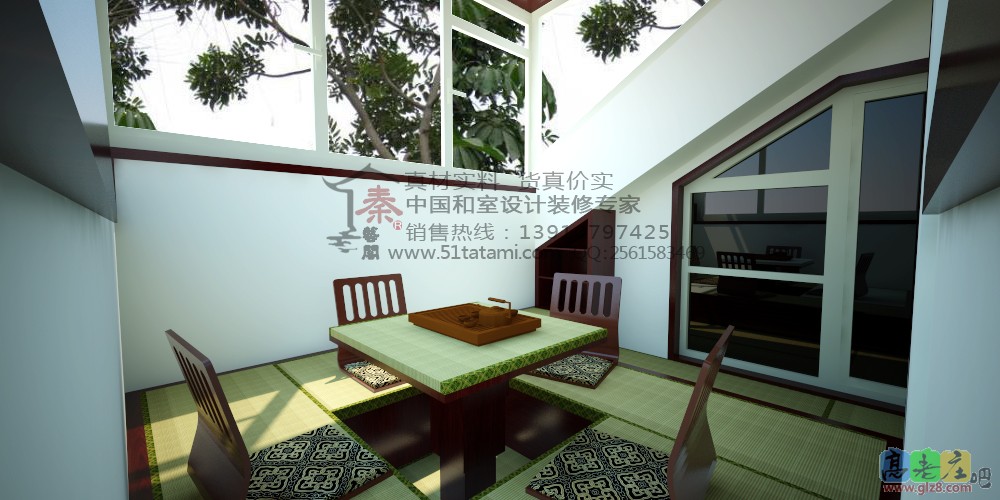 带颜色榻榻米系列--秦艺阁榻榻米