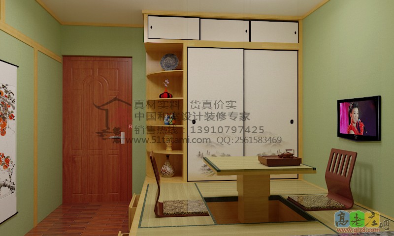 秦艺阁榻榻米卧室案例