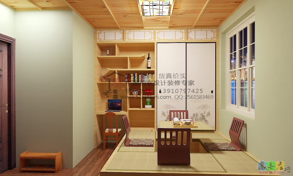 秦艺阁儿童房青少年房榻榻米设计方案