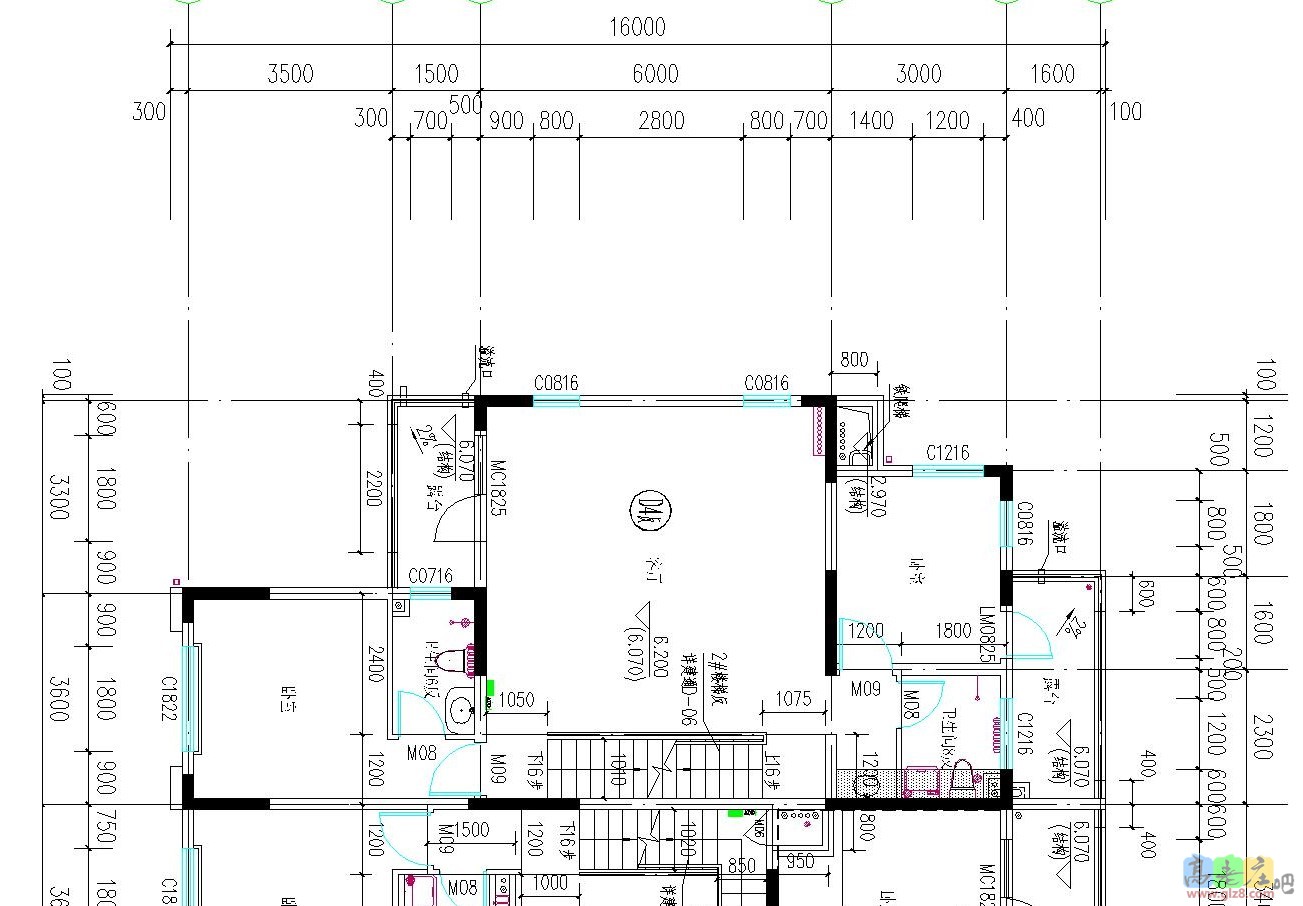 3楼客厅+2卧室2卫