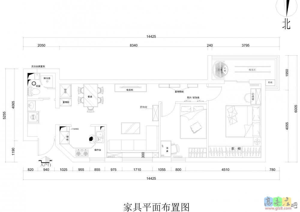 家具平面布置图